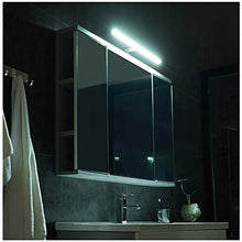 SXFYZCY Mobile Specchio da Bagno con Lampada a Specchio Mobile Specchio a Scomparsa, Mobile Specchio da Bagno con Mobile Contenitore Specchio da Bagno