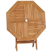 Festnight Tavolo da Giardino Rotondo Pieghevole 85 cm in Legno Massello di Teak Tavolo Sala da Pranzo
