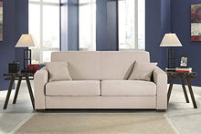 Casarreda Store Divano Letto 3 posti trasformabile MOD. Heaven con Rete elettrosaldata e Materasso H 17 cm