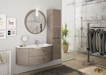 Mobile bagno con lavabo (H 80 x L 80 cm) Colonna 2 ante(H 167 x L 35 cm)