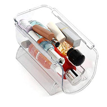 Portabottiglie impilabile in plastica, 2 pezzi, impilabile, per bottiglie di vino e altre bevande, moderno scaffale per vino in plastica, risparmia spazio