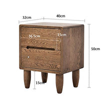 Comodini In Legno Massello Color Noce Rovere Protezione Ambientale Doppio Disegno Semplice Protezione Ambientale Vernice Spray