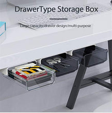 Organizer per cassetti da scrivania, Vassoio per cassetto da Tavolo Pop-up Nascosto Autoadesivo, Organizer per cassetti sotto Il Tavolo per scrivania Scuola Ufficio