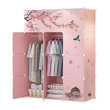 JJZXT Armadi Mobili Camera da Letto Mobili for la casa Resina Armadio Assembly Organizer Closet
