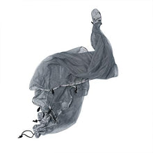 LIOOBO Amaca Mosquito Net Bug Zanzariera per Doppi amache da Campeggio Protezione da 360 Gradi Zanzariere Pesky Bugs (Grigio)