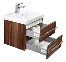 Mobile bagno con lavabo Villeroy & Boch Subway 2.0 50cm noce