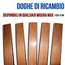 DOGHE DOGA per Ricambio 159x6.8cm DOGHE per Letto Matrimoniale
