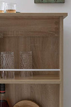 WOHNLING WL5.733 - Tavolo da barba, in truciolato, 120 x 107,5 x 60 cm