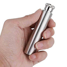 Rockyin Acciaio Inossidabile 1 oncia Portatile Bottiglia di Whisky liquore Bottiglia Pocket Wine