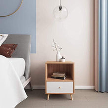 LMYTech Comodino Set di 2, Comodino Comodino in Legno MDF Camera da Letto con cassetto