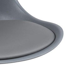 Amazon Brand - Movian Arendsee - Set da 2 sgabelli da bar, 55 x 48,5 x 85 cm (Lu x La x A), grigio