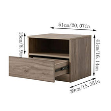 Yyqx Comodino Comodino Moderno Semplice Mini Comodino con 1 cassetto Exquisite Pratica Governo di immagazzinaggio Comodini Letto