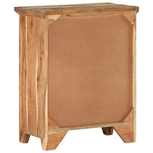 vidaXL Credenza 60x33x75 cm in Legno Massello di Acacia e di Recupero