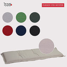 beo Pad per Panca da Giardino/Circa 145x45cm Circa 6 cm di Spessore