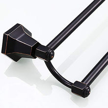 MGWA Retro Black Bold Rounded Corners Copper Drill Hole Bagno Home Hotel Bagno Rack/Mensola/portasciugamani