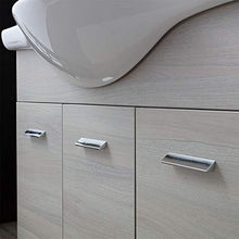 Kiamami Valentina MOBILE BAGNO A TERRA 105 CM CON ANTE LAVABO E SPECCHIO | RIMINI