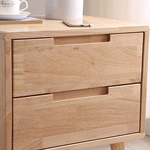 Xiaoli Comodini Armadietto Moderno Semplice del Comodino di economia Domestica di Legno Solido del Comodino della Camera da Letto Comodini Letto