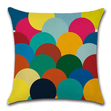 GSYYSZD Fodera per Cuscino in 4 Pezzi, Federa per Stampa Grafica Tridimensionale in Lino Adatta per Divano, Auto, Camera da Letto 45 * 45 cm,02