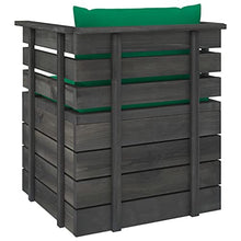 vidaXL Set Divani da Giardino Pallet 12 pz con Cuscini Massello Pino