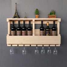 Wine Rack, a Parete Wine Rack Wall Hanging Supporto di Vetro ad Alta Vino yqaae