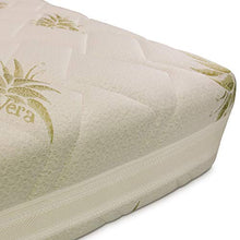 Baldiflex Emporio Materasso Singolo in Memory Plus Top Nice, Misura 85x190x23cm, con Rivestimento Sfoderabile in Aloe Vera 3D