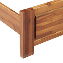 SKM Giroletto in Legno Massello Acacia 180x200 cm