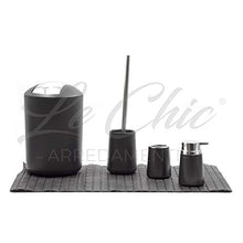 Shop Chic Set da Bagno Blackie Completo, Set Accessori Bagno e Tappetino 30,99€ Iva incl.