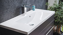 Mobile bagno Mars 800 SlimLine con specchio a LED antracite satinato