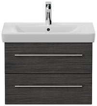 Mobile bagno con lavabo Villeroy & Boch Subway 2.0 65cm antracite venato