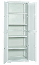 MOBILE BOX DA ESTERNO TUTTOPIANI RATTAN BIANCO LINE ELEGANCE 65X45X180