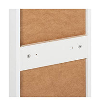 VBChome - Armadietto da Bagno, 1 Anta, Colore: Bianco Lucido Siles