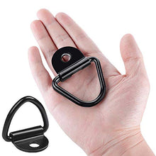 BESLIME Tie Down Ring - Anelli di Ancoraggio Ideali per bulloni di Ancoraggio su Camion, furgoni, Kayak, Fuoristrada ECC. 4 PCS