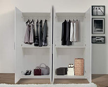 FELVER CASA & CO SRL Armadio 4 Ante Bianco Opaco