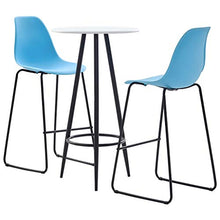 E E-NICES Set da Bar 3 pz in Plastica Blu