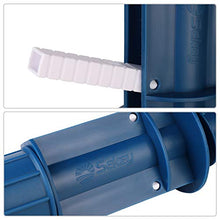 Sekey picchetto di Supporto per ombrellone Mare Spiaggia Vacanze Sole Giardino Punta Terra Sabbia trivella Gancio per ombrellone (Blu)