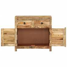 vidaXL Credenza 70x30x68 cm in Legno Massello di Mango
