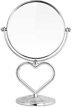 ZCM Specchio per Il Trucco Mirror Specchio per Desktop Creativo Lo Specchio per Trucco Princess su Due Lati può Essere Ingrandito Specchio per Specchi Desktop