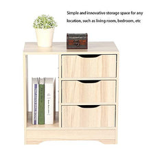 Armadio Resistente, Tavolo Robusto, cassettiera, Un Design Moderno ed Elegante per mobili per Camera da Letto(Beige)