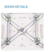 zvcv Accessori utili per Il Bagno Sedia da Doccia Impermeabile, Sgabello Spa ATH, da Interno ed Esterno, B.