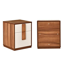 LSX-Comodino Cassettiera-Comodino Comodino Letto Doppio cassetto Modern Simplicity Storage Bedside Cabinet Bedroom Furniture OYO