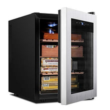 Armadio for Sigari da Ufficio Armadio for Sigari Idratante A Temperatura Costante Humidor Elettronico Armadietto for Vino Touch Screen Risparmio Energetico E Silenzioso