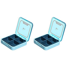 Custodia per pillole, organizer per pillole, portapillole, dispenser per pillole, visibile e trasparente, custodia per pillole extra large