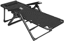 FACAZ Sedie da Giardino reclinabili Chaise Longue Pieghevoli Portatili con Cuscino Regolabile per Spiaggia, Piscina, Giardino, Esterno e Interno