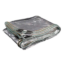 GJSN Teloni, Multiuso Telo Impermeabile Trasparente Multi-Scopo Chiaro Panno Isolante in Plastica per il Giardino Delle Piante/Campeggio/Balcone,2Mx3M