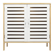 Limal Mobile sottolavello, bambù, Bianco, 60x60x30cm