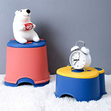 STKASE® Sgabello Antiscivolo Progettato Appositamente per I Bambini, con 2 Scalini, Sgabello da Pediera per Bambini, Sedile per Addestramento per WC, Sgabello per Bambini in Bagno,Rosa