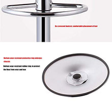LIYONG Bar Stool, 360 ° di Rotazione da Cucina Sgabello Chrome Poggiapiedi Ambiente Industriale Bistro Cafe Vino (Size : M)