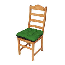 SuperKissen24. Set di 2 Cuscini per Sedie - Cuscino 45x45 cm da Esterno ed Interno Comoda Seduta Impermeabile per Mobili e Arredamento da Giardino, per Pavimento - Verde