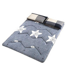 Materasso Pad Coprimaterasso - Ultra Molle Materasso Pieghevole (Colore : Grigio, Dimensione : 90x200cm)