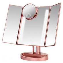 DKee Nuovo Desktop Touch Sensor LED Specchio Trucco Specchio di Bellezza Specchio Pieghevole Specchio Trucco Specchio